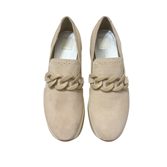 New Dolce Vita - Jhenee Platform Sneaker / Loafer - Dune Suede Sz 9.5 - Picture 4 of 11
